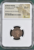 Numerian (AD 283–284) Roman Empire BI Aurelianianus NGC Ch F