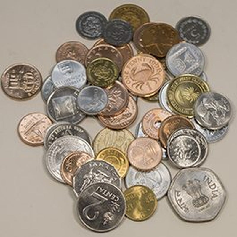50 Different Coins from 50 Different Countries (Clear Box) - image 3