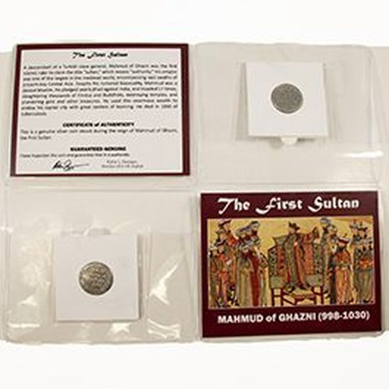 The First Sultan: Mid-Sized Album of Silver Coin of Mahmud of Ghazni (998-1030)