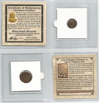 St. Valentine Bronze Coin of Claudius II (Mini Album)(C) - image 2