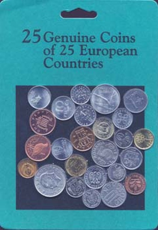 European Coins: A Set of 25 Different Coins - image 2