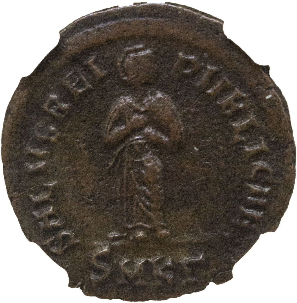 Aelia Flacilla AE2 AD 379-386 NGC F Ancient Roman Coin — image 3