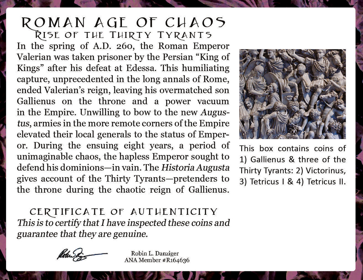 Roman Age of Chaos: Rise of the Thirty Tyrants (Four-Coin Clear Box Set) - image 5