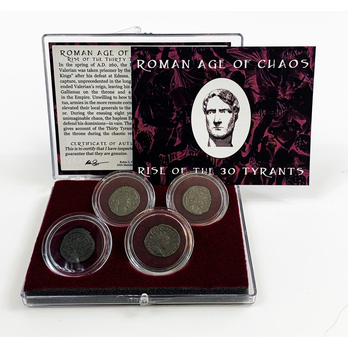 Roman Age of Chaos: Rise of the Thirty Tyrants (Four-Coin Clear Box Set) - image 2