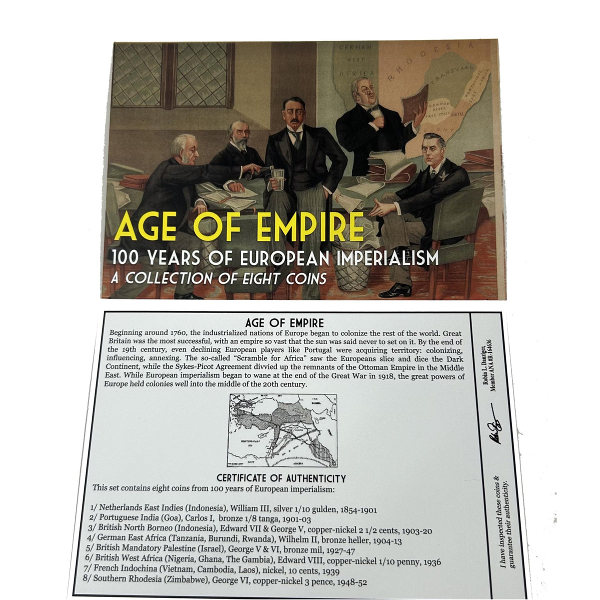Age of Empire: 100 Years of European Imperialism (8-coin box)(C-U) - image 4