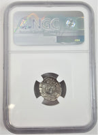 Arabia Felix Himyarites Silver Drachm 1st Century NGC XF Ancient — image 4