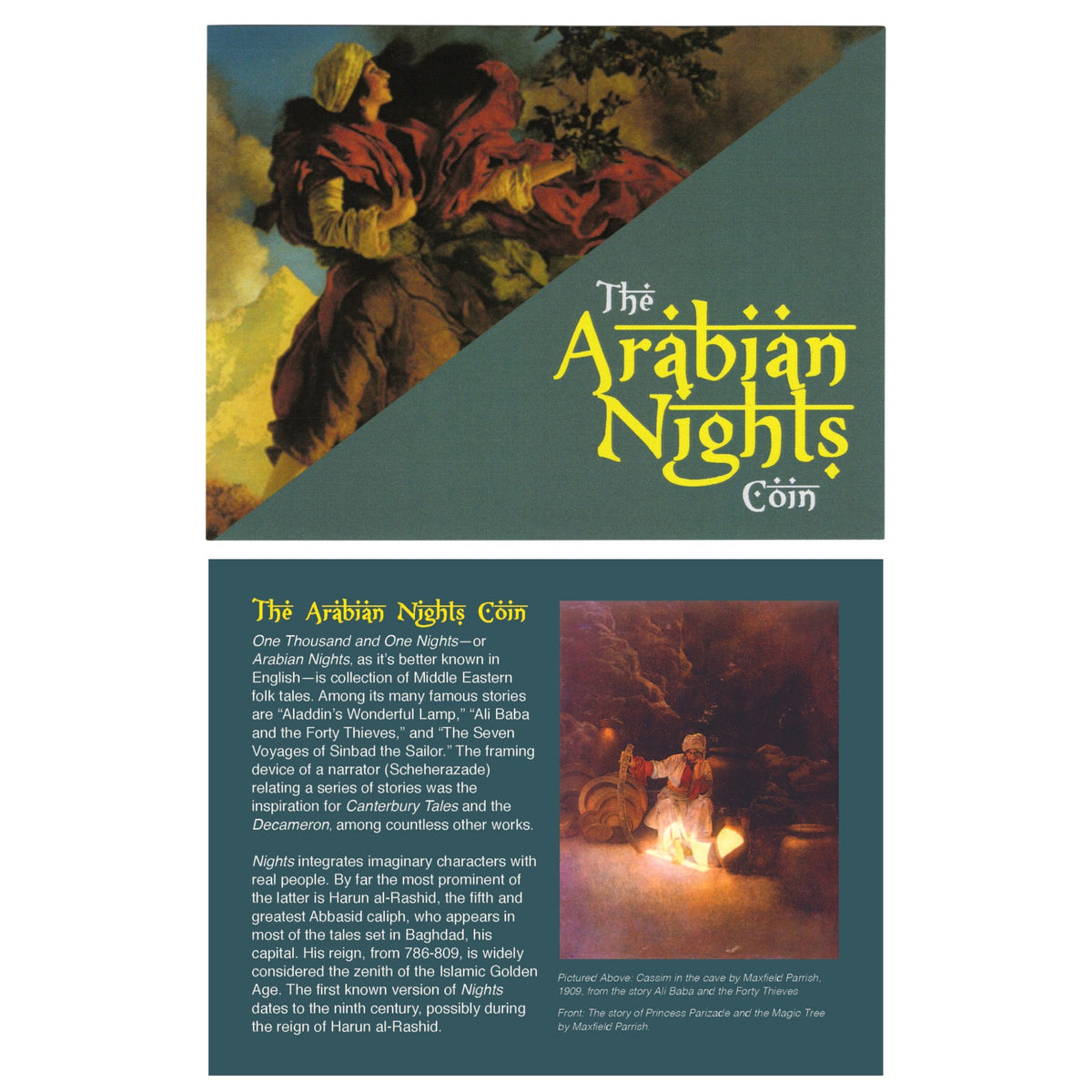 Arabian Nights: Coin of Harun al-Rashid (Clear Box) - image 4