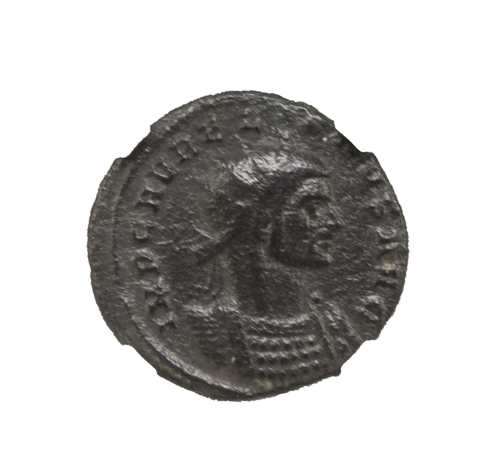 Aurelian (AD 270–275) Roman Empire AE Antoninianus NGC F representative stock photograph 3
