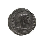 Aurelian (AD 270–275) Roman Empire AE Antoninianus NGC F representative stock photograph 3