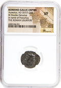 Aureolus Billon Double-Denarius AD 267-268 Postumus NGC VF Roman Coin