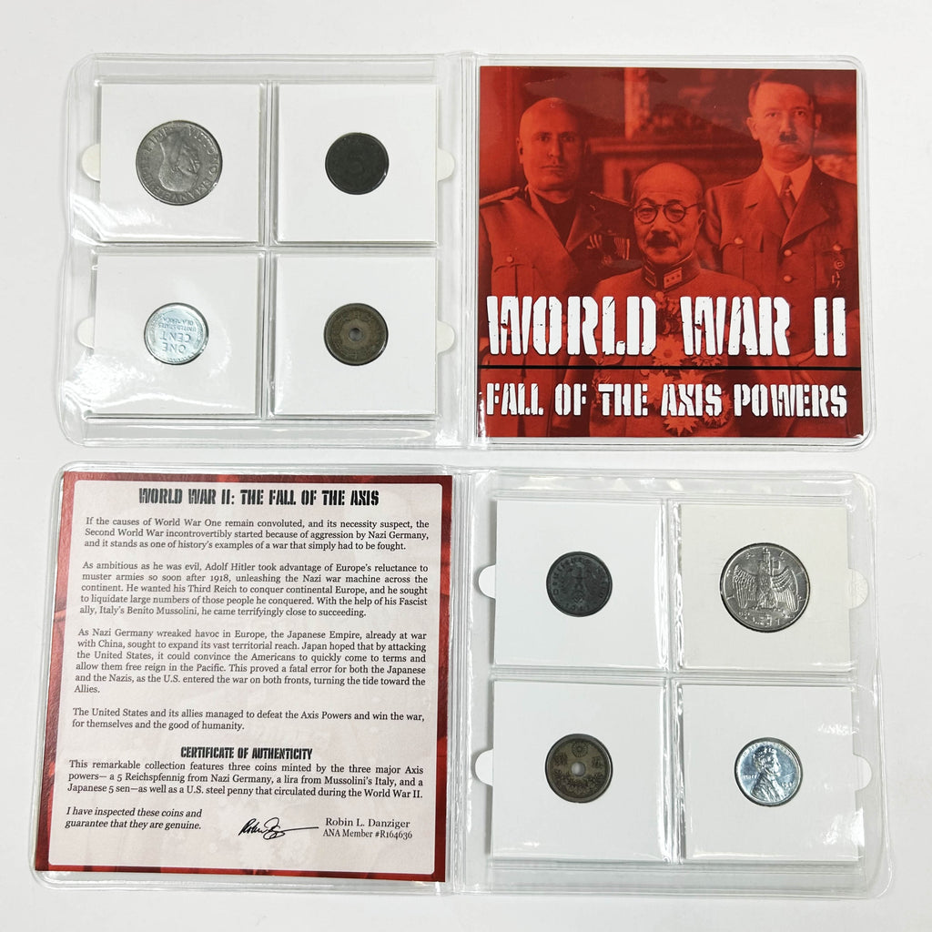 World War II: The Axis Powers Four Coin Collection in (Mini Album)(C) - image 3