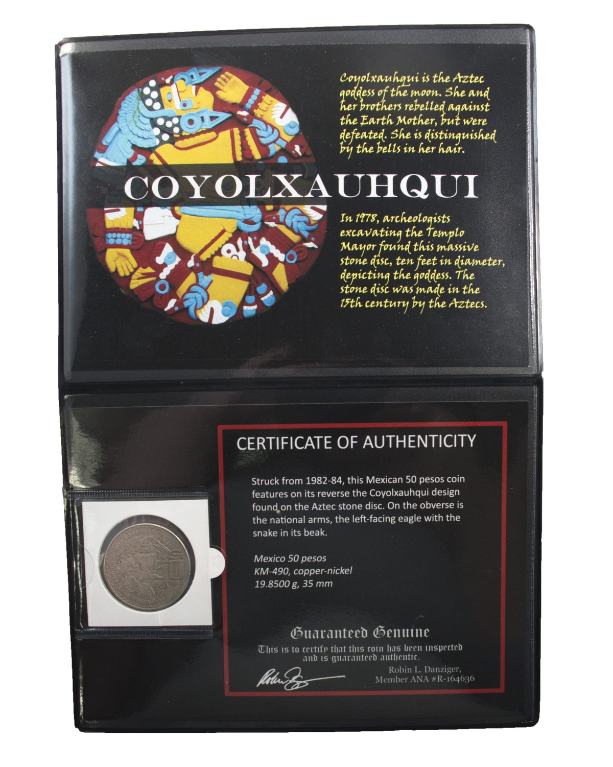 Coyolxauhqui: The Aztec Moon Goddess Coin of Mexico (Album) - image 2