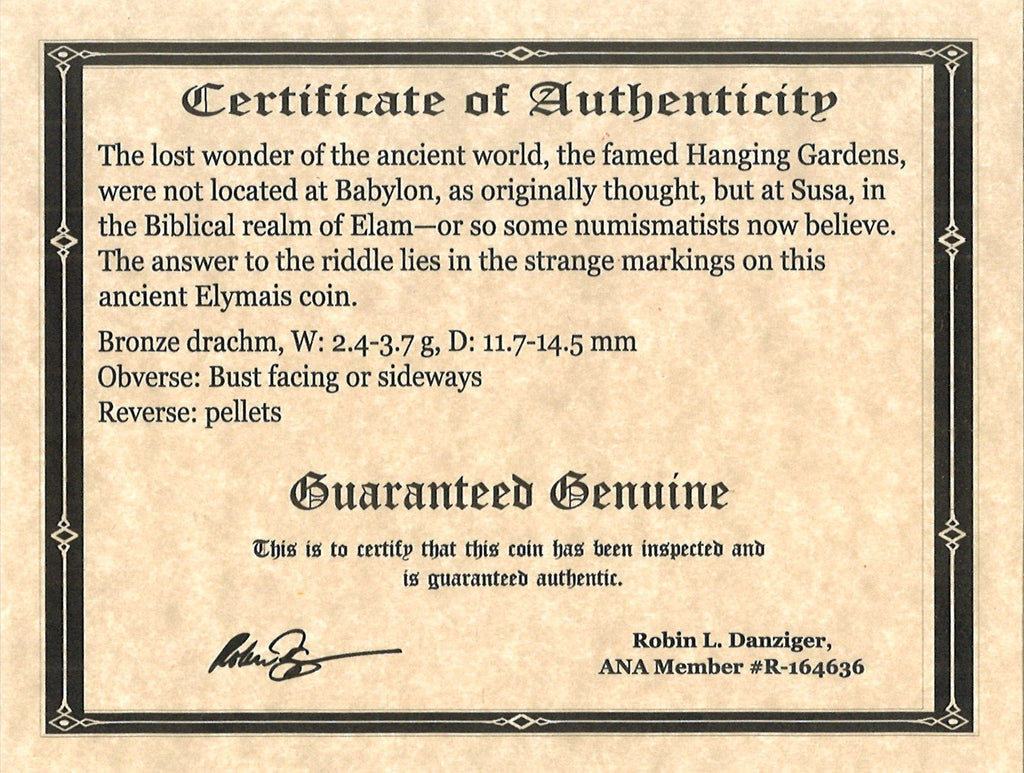 Lost Wonder of the Ancient World Coin of the Hanging Gardens of Babylon (Clear - image 5