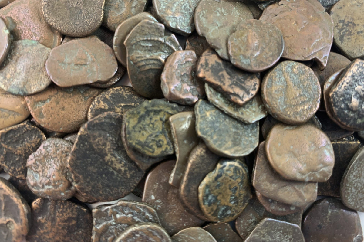 Ancient Bronze Coin of the Biblical Holy Land (mini) (low grade) - image 4
