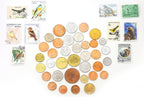 Bird Coins of the World: A Set of 33 Coins and 10 Stamps - image 2