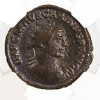 Carinus BI Aurelianianus AD 283-285 Late Empire: The Dominate NGC F Coin — image 2