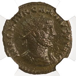 Carinus BI Aurelianianus AD 283-285 Late Empire: The Dominate NGC VF Coin — image 2