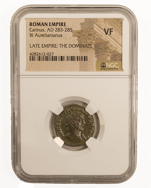 Carinus BI Aurelianianus AD 283-285 Late Empire: The Dominate NGC VF Coin