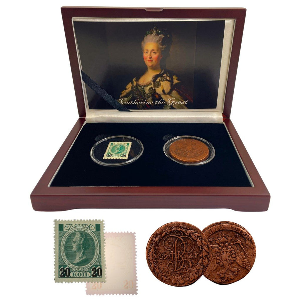 Catherine the Great (Coin and Stamp Box)