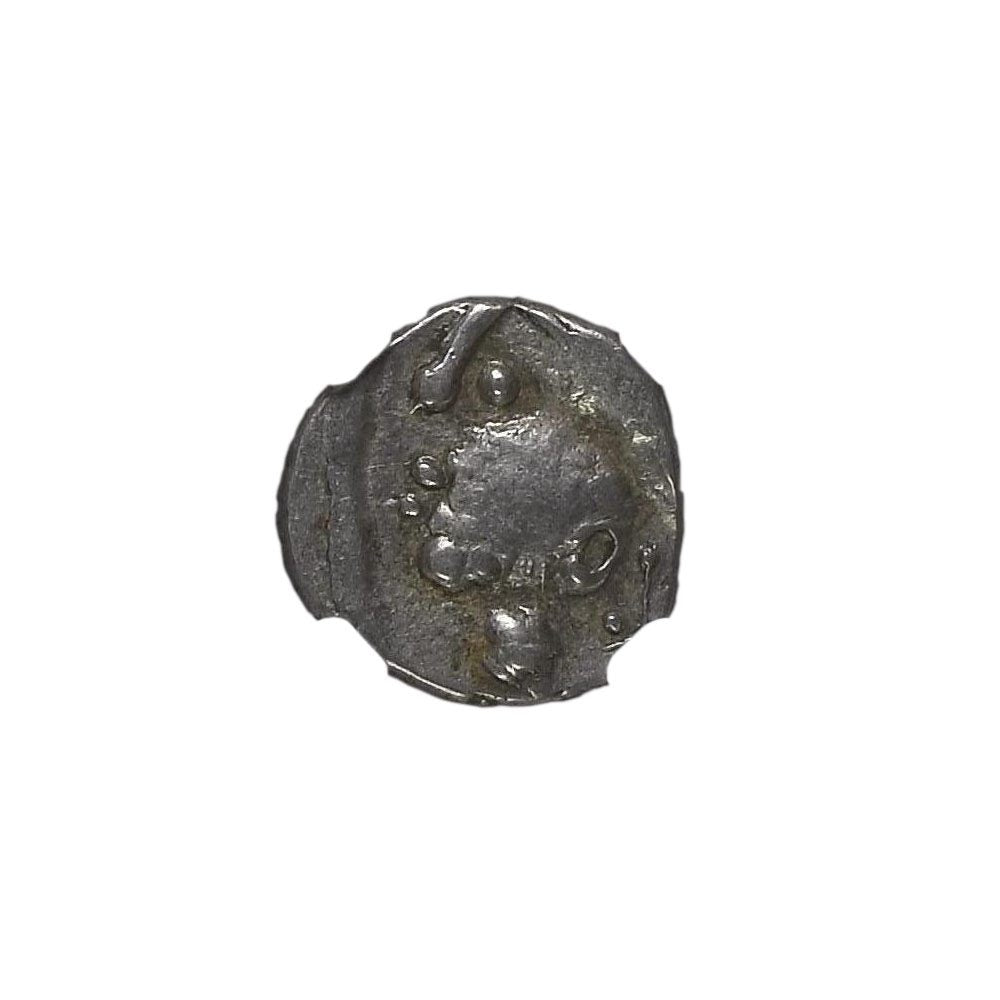 Celtic Tribes (1st Century BC) Ancient Gaul AR Quinarius NGC (LG Tier) representative stock photograph 3