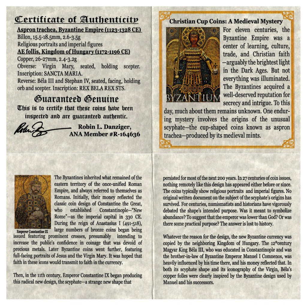 Christian Cup Coins Box Set: A Medieval Mystery (Two-Coin Box) - image 3
