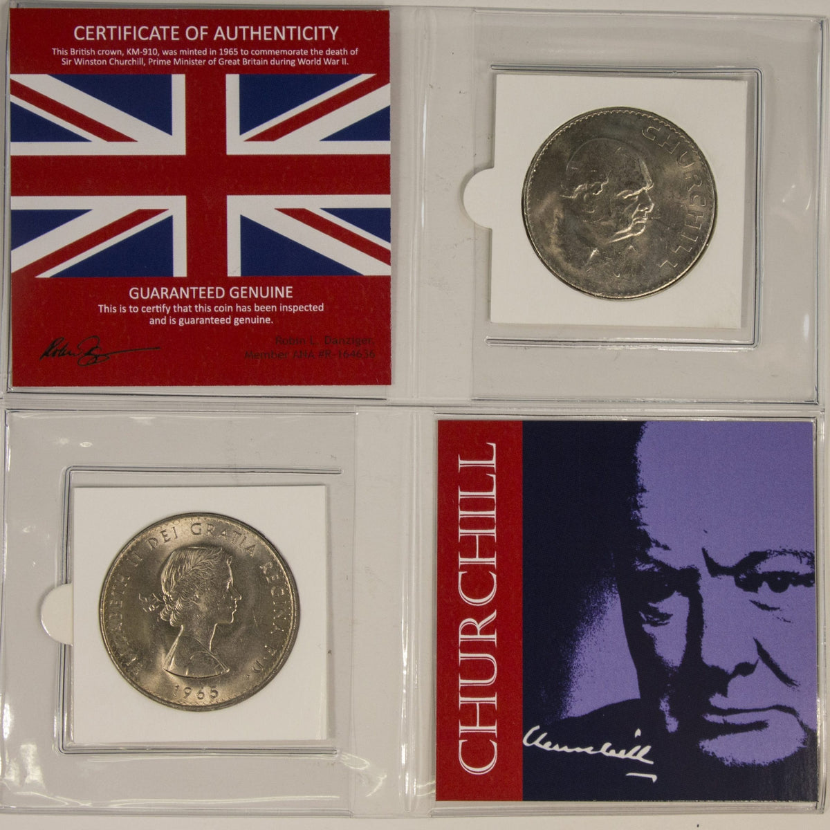 Churchill Mini Album: 1965 British Crown (Mini Album) - image 2