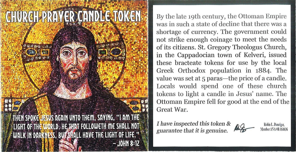 Church Prayer Candle Token (Mini Album) - image 4