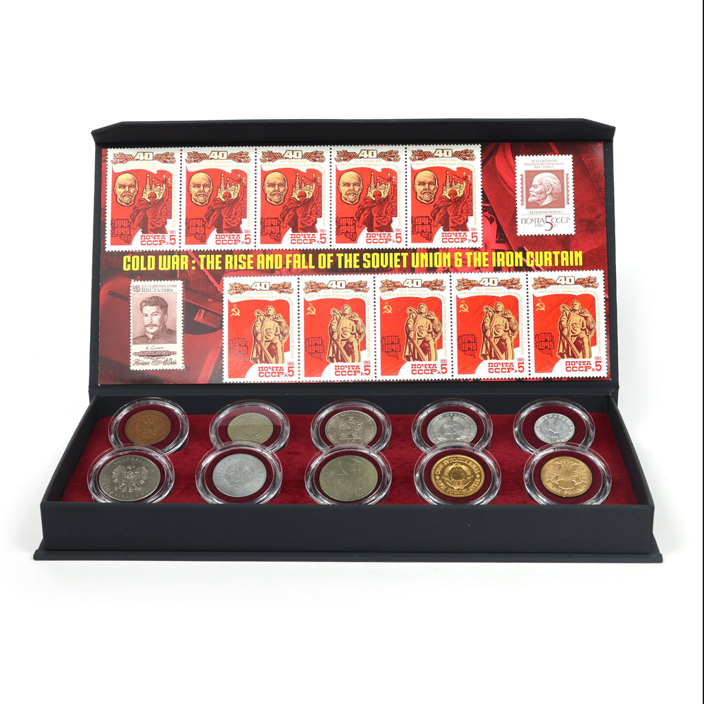 Cold War: The Rise & Fall of the Soviet Union and the Iron Curtain (10 Coin Box) - image 2