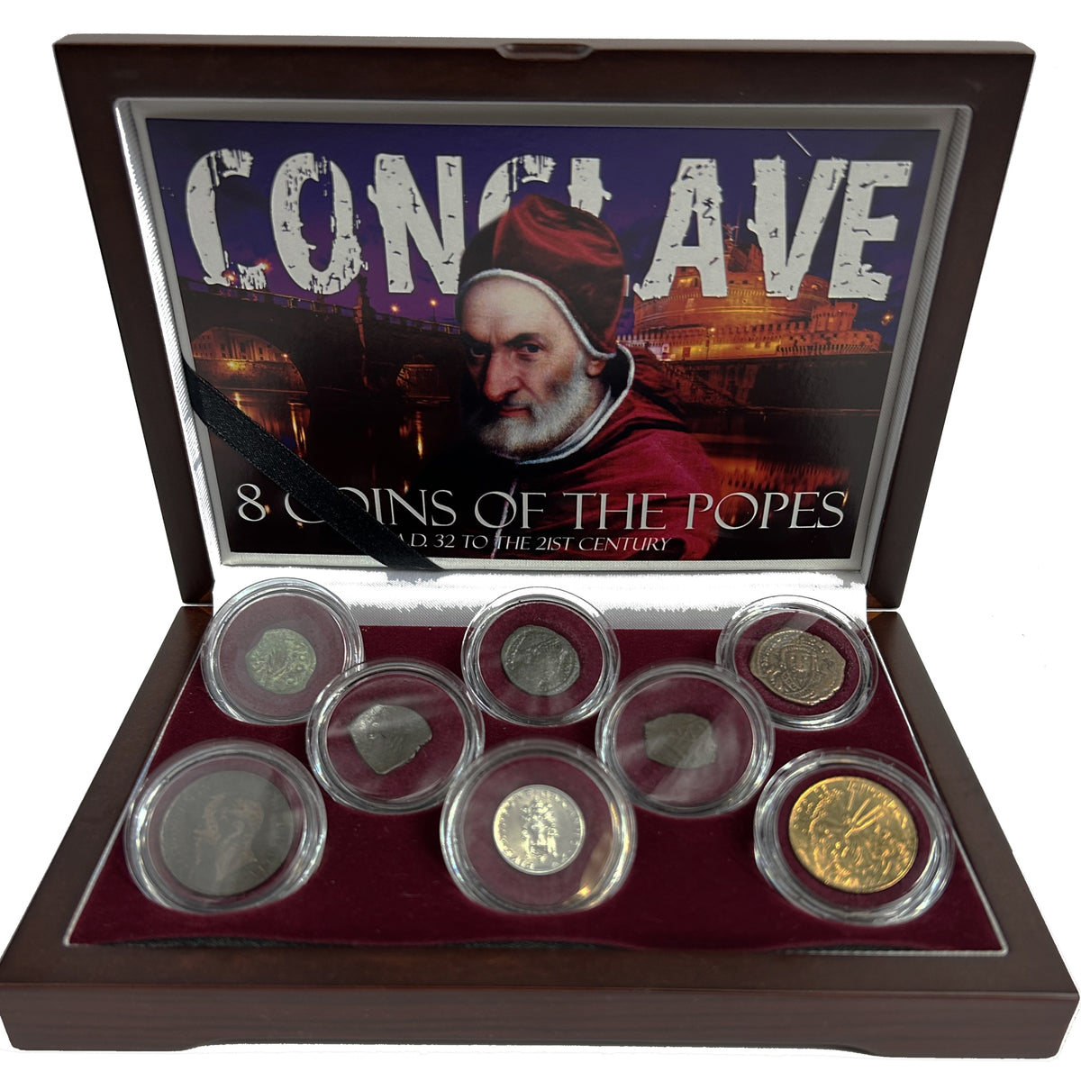 Conclave: 8 Coins of the Popes, AD 32 to the 21st Century (boxed collection) - image 3