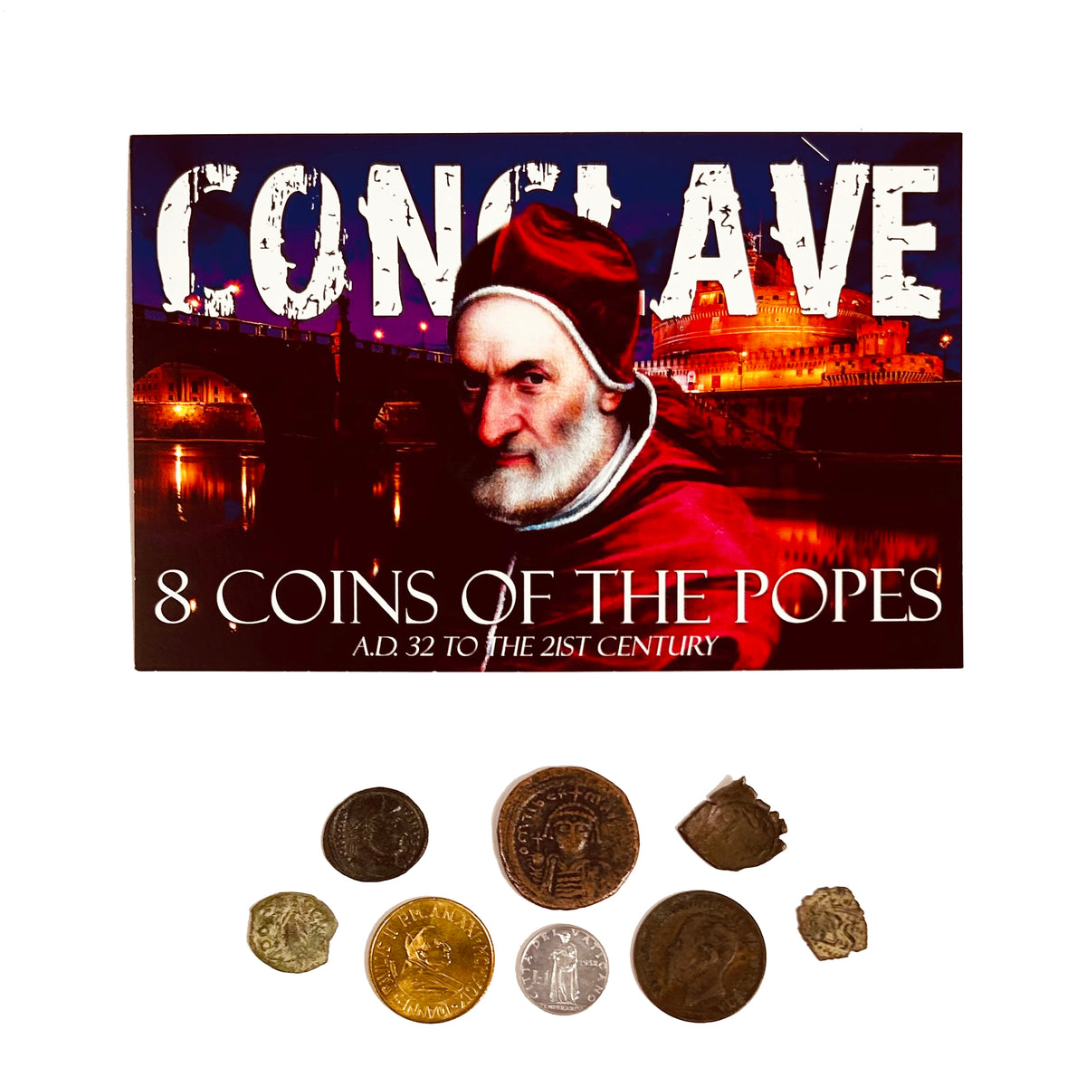 Conclave: 8 Coins of the Popes, AD 32 to the 21st Century (boxed collection) - image 5
