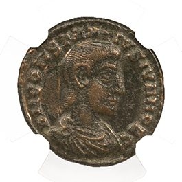 Constantius Gallus Billon Coin AD 351-354 NGC VF Ancient Roman Coin — image 2