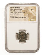 Constantius Gallus Billon Coin AD 351-354 NGC VF Ancient Roman Coin — image 4