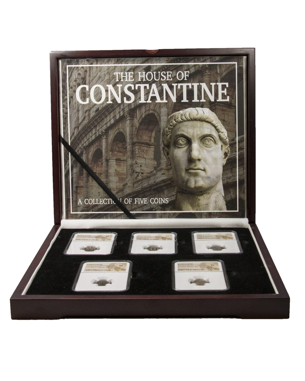 House of Constantine: A Collection of Five Slabbed Coins (Five-Coin Box) - image 4