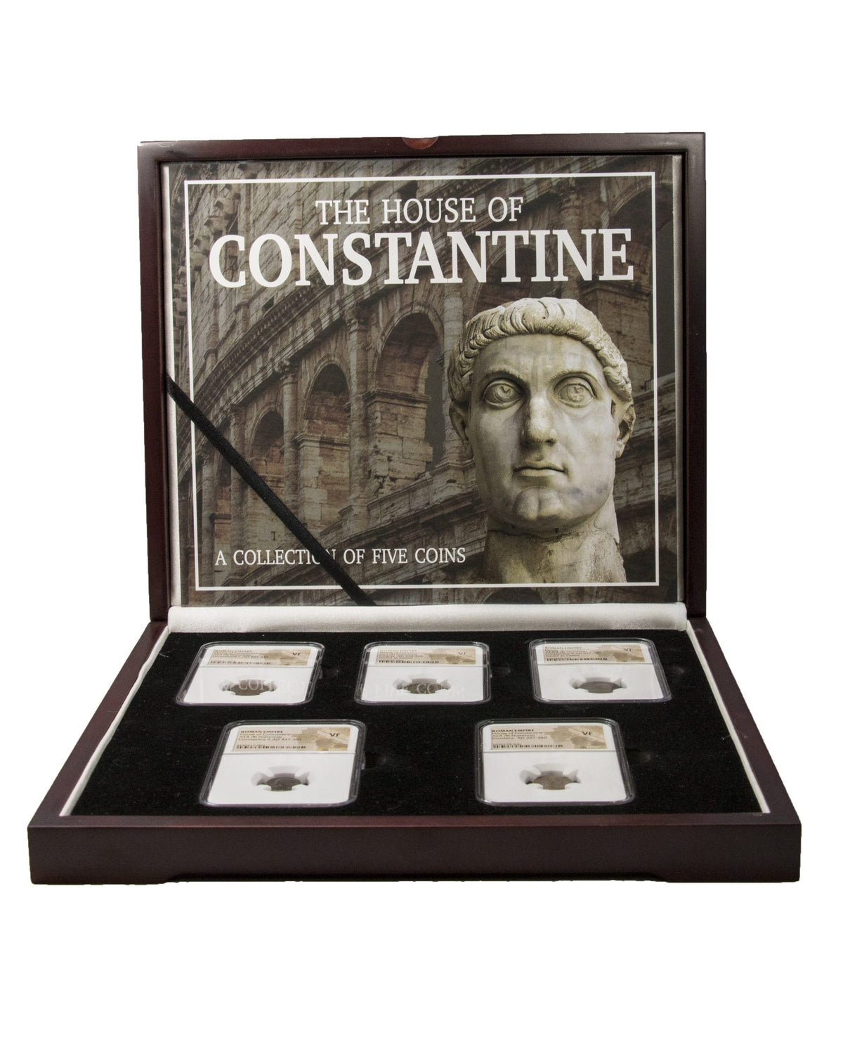 House of Constantine: A Collection of Five Slabbed Coins (Five-Coin Box) - image 4