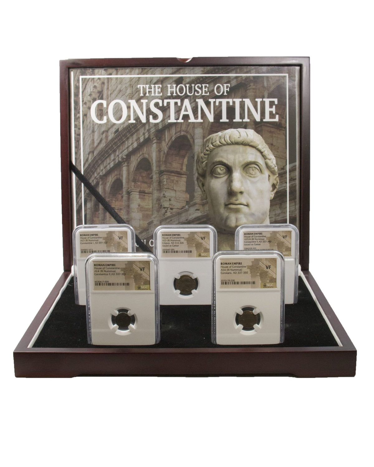 House of Constantine: A Collection of Five Slabbed Coins (Five-Coin Box) - image 2