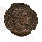 Constantine I (AD 272–337) Roman Empire AE3/AE4 Nummus NGC VF representative stock photograph 3