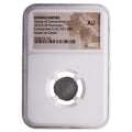 Constantine II Bronze Nummus AD 337-340 NGC AU Ancient Roman Coin