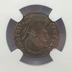 Constantinopolis Victory Bronze Nummus c. AD 330-340 NGC XF Roman Coin — image 3