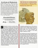Constantine I AE4 BI Nummus AD 307-337 Posthumous Issue NGC F Ancient Roman Coin — image 3