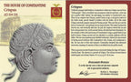 Crispus BI Nummus AD 316-326 NGC Ch XF Ancient Roman Coin — image 2