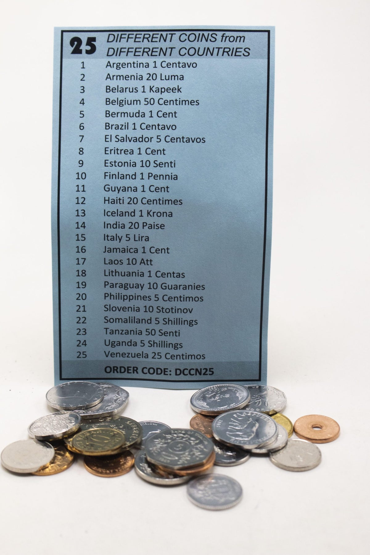 25 different coins from 25 countries - image 2