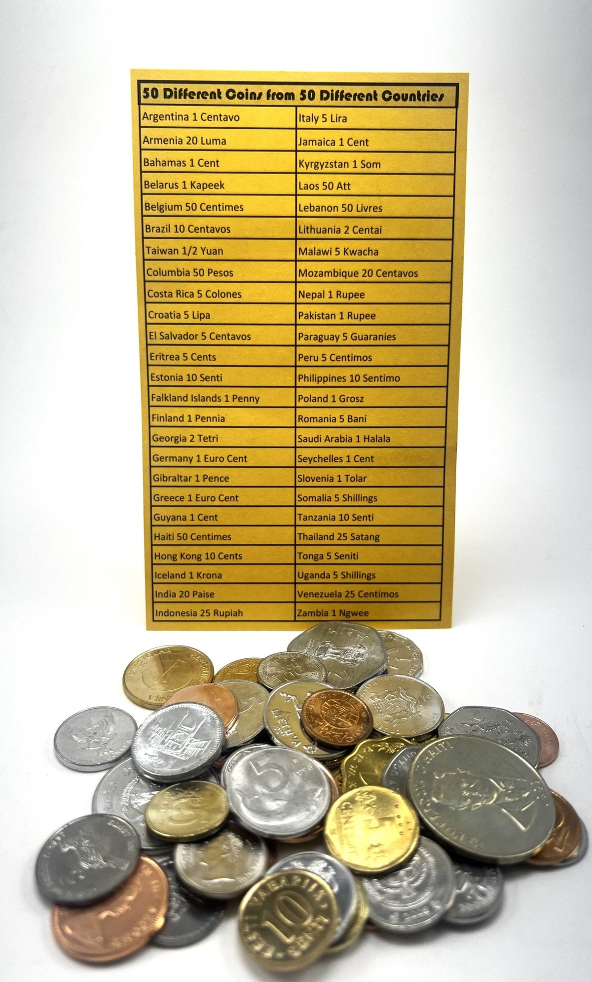 50 different coins from 50 countries - image 2