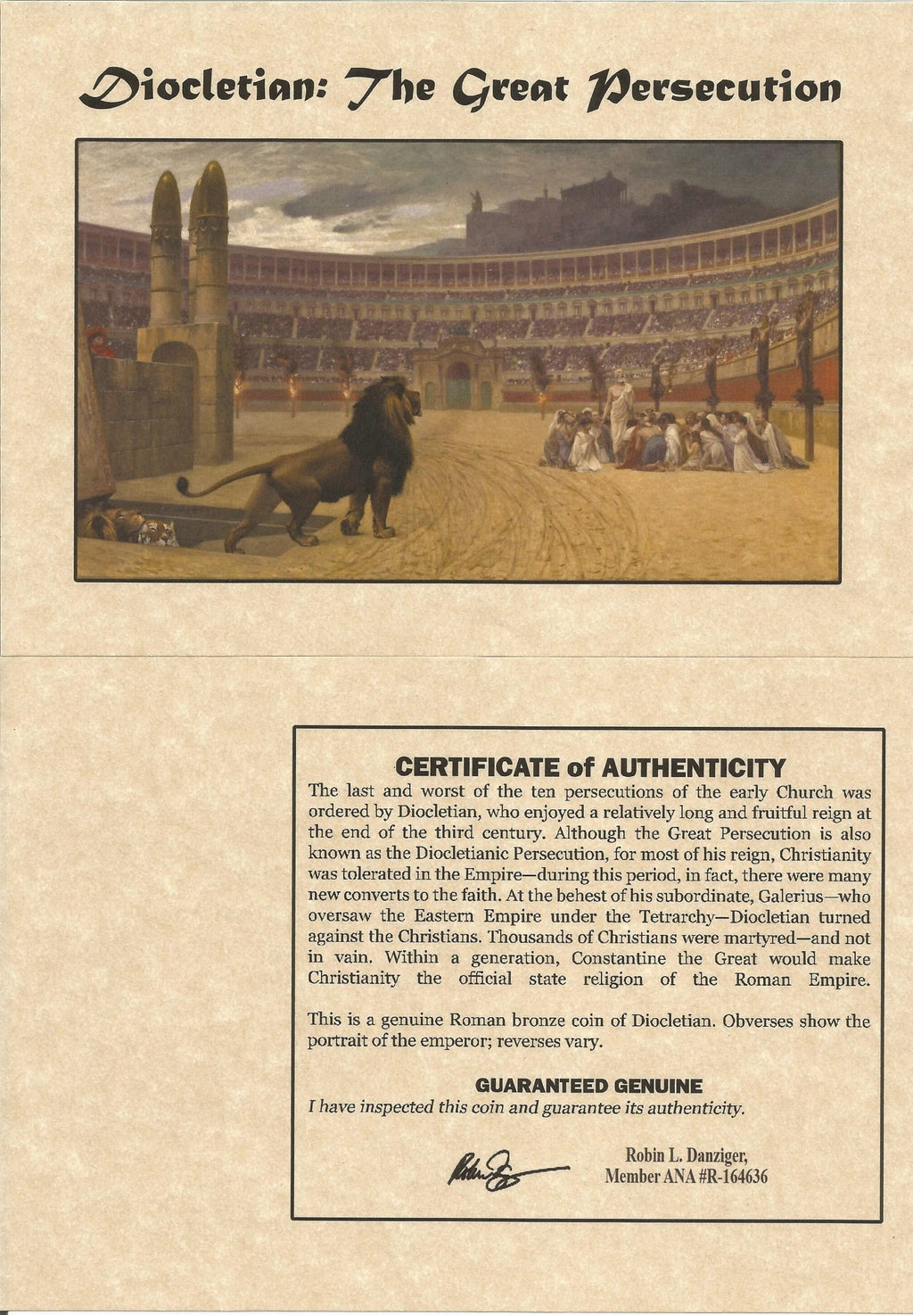 Diocletian: The Great Persecution (Album) - image 6