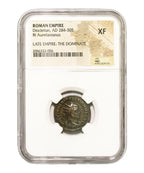 Diocletian Bronze Antoninianus AD 284-305 NGC XF Ancient Roman Coin — image 4