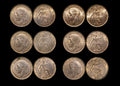 Great Britain, George V (1910-1936), Bronze Farthings (6), UNC with some lustre
