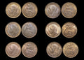 Great Britain, George V (1910-1936), Bronze Farthings (6), UNC with some lustre