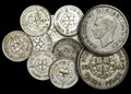 Great Britain, George VI (1936-1952), Silver Threepences, dated 1943, a lot of
