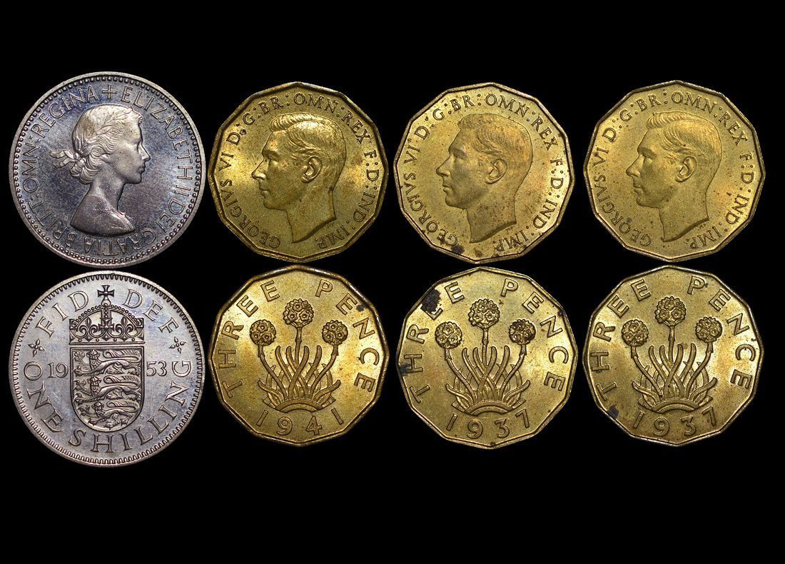 Great Britain, George VI and Elizabeth II (1952-), a mixed lot of (4)