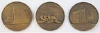 Dealer lot of three (3) French medals commemorating various French African - image 2