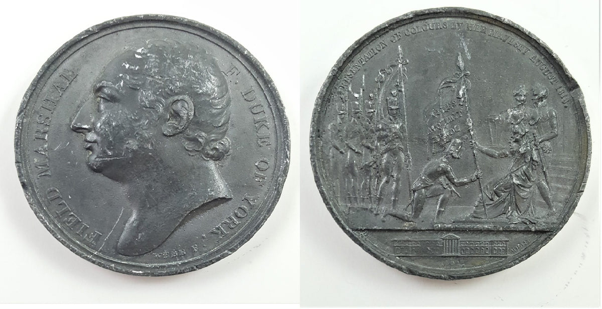 Dealer lot of one (1) medal commemorating a Presentation of the Colors ceremony